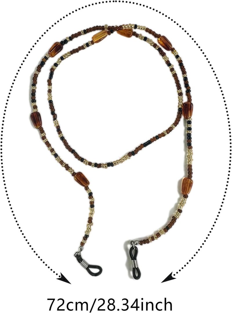 Decker Bead Women’s eyeglass chain eyewear retainer Reading glass Necklace Lanyard - Image 3